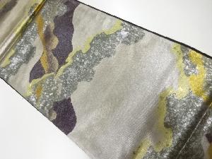 アンティーク　霞模様織出し袋帯（材料）
